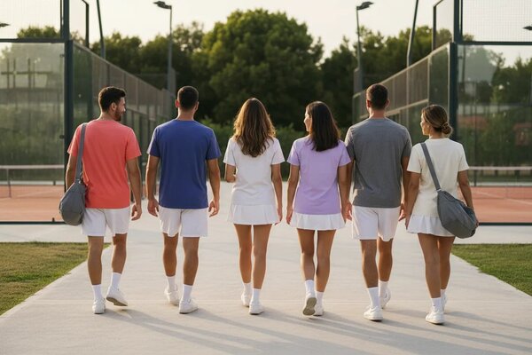 El pádel americano explicado: el formato de torneo social