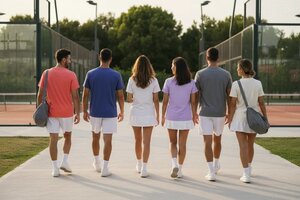 El pádel americano explicado: el formato de torneo social