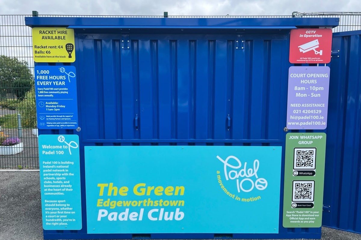 Padel 100 The Green Edgeworthstown