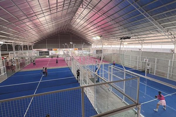 Black Steel Padel Solo