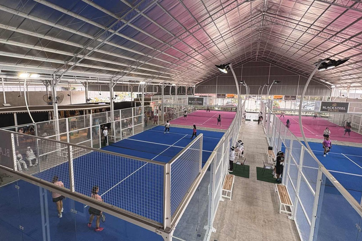 Black Steel Padel Solo