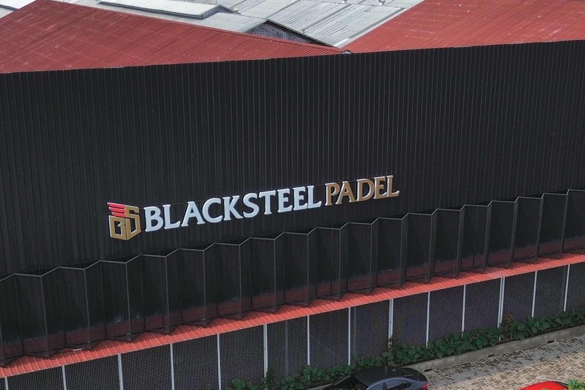 Black Steel Padel Solo
