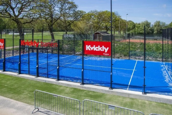 Padel courts at Vejen Idrætscenter