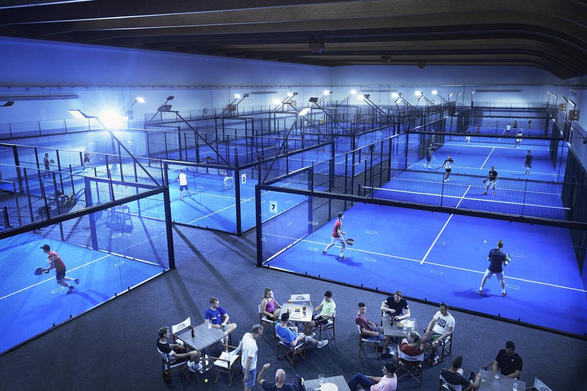 Padeldome Alte Donau