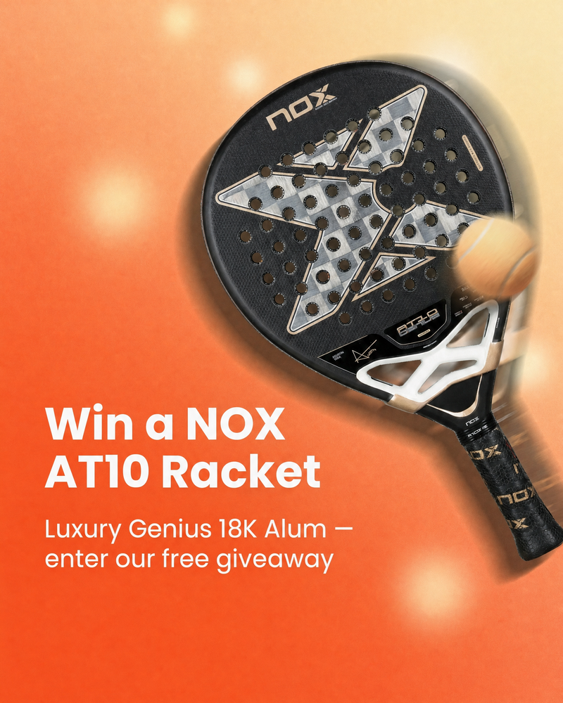 Win a NOX AT10 Luxury Genius 18K Alum padel racket