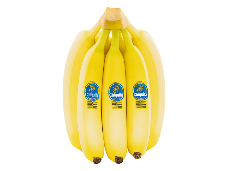 A bunch of Chiquita bananas